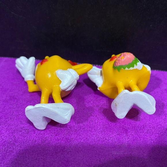 PAC-MAN VINTAGE 1982 THE OFFICIAL MS. PAC-MAN COLLECTABLE ARCADE PVC FIGURES (2) - Picture 11 of 12